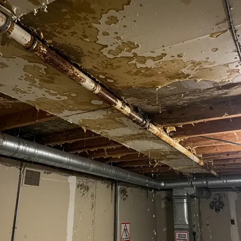 Ceiling Water Damage Repair in Crescent, OK